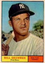 1961 Topps Baseball Cards      371     Bill Skowron SP